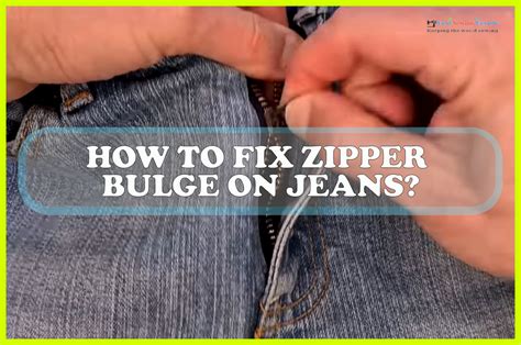 big bulge in jeans|How to Fix a How to Fix a Bulging Lap on Pants .